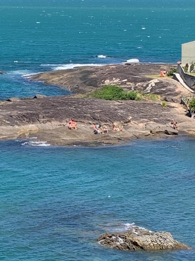 Apartamento Pe Na Areia E Aguas Tranquilas No Centro De Guarapari Dış mekan fotoğraf