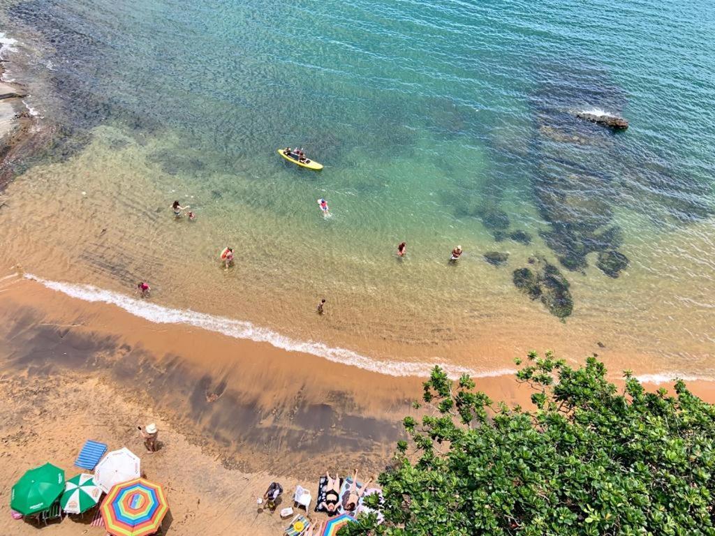Apartamento Pe Na Areia E Aguas Tranquilas No Centro De Guarapari Dış mekan fotoğraf