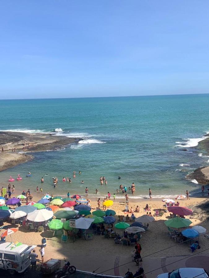 Apartamento Pe Na Areia E Aguas Tranquilas No Centro De Guarapari Dış mekan fotoğraf